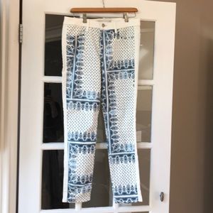 Skinny scarf print denim - Joe’s Jeans